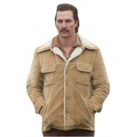 Matthew McConaughey White Boy Rick Fur Shearling Corduroy Jacket