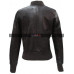 TOP Gun Flight Multi Patches Dark Brown Jacket For Women