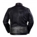 Men Cafe Racer Motorcycle Retro 4 Vintage Black Distressed Leather Jacket  