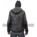 Detroit Become Human Android RK800 Connor Leather Hoodie Jacket