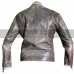 Mens DIESEL Comfortable Luxury Grey Motorcycle Leather Jacket
