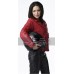 Ben 10 Alyssa Diaz Red Biker Leather Jacket