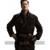 Brad Pitt Inglourious Basterds Pea Blue Wool Coat