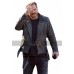 Robert Kazinsky Captain Marvel Distressed Black Leather Jacket