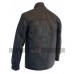 The Departed Leonardo DiCaprio Officer Billy Costigan Biker Black Leather Jacket