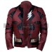 Justice League Ezra Miller Cosplay Costume Leather Jacket
