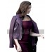 Oceans 8 Daphne Kluger (Anne Hathaway) Purple Leather Jacket