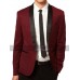 Red Wine Prom Tuxedo Skinny Fit Suit