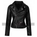 Southside Serpents Women Riverdale Biker Genuine Leather Jacket 