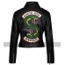 Southside Serpents Women Riverdale Biker Faux Leather Jacket 