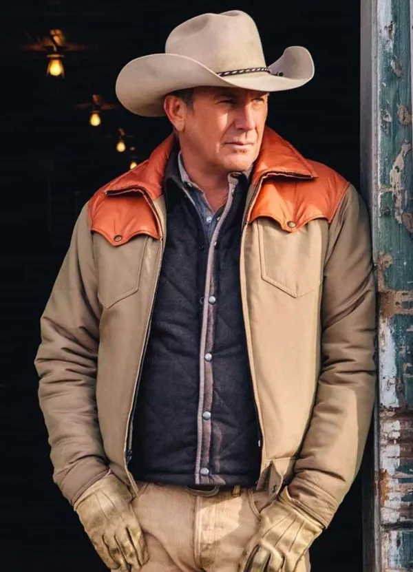 Kevin Costner Yellowstone John Dutton Cotton Jacket