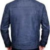 Mens Trucker Leather Jacket
