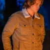 Alex Saxon Shearling Collar Jacket