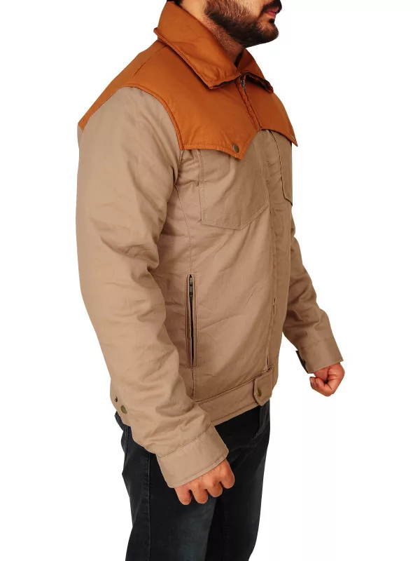 Kevin Costner Yellowstone John Dutton Cotton Jacket