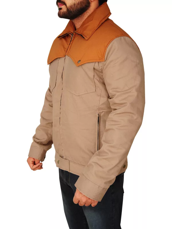 Kevin Costner Yellowstone John Dutton Cotton Jacket