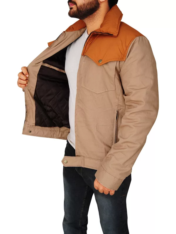 Kevin Costner Yellowstone John Dutton Cotton Jacket
