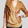 Alexandra Breckenridge Virgin River Season 4 Leather Jacket