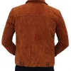 Logan Premium Brown Suede Leather Jacket