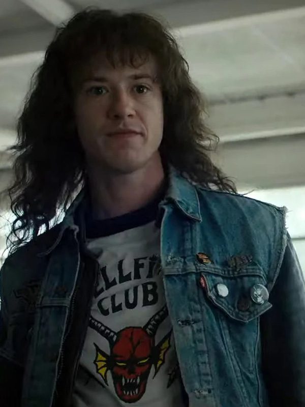 Eddie Munson Stranger Things Denim Vest