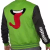 Unspeakable Green and Black Varsity Jacket