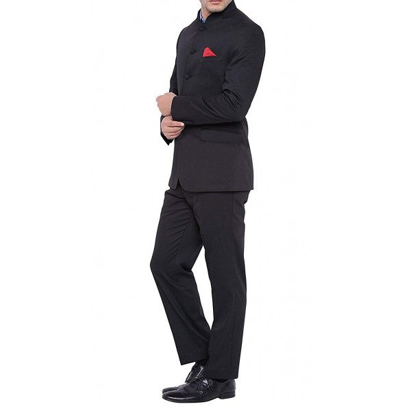 Mens 2 Piece Nehru/Grandad Collar Suit