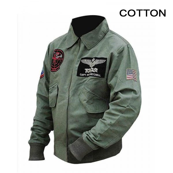 Top G-1 Flight Bomber Gun Mave-rick Jacket